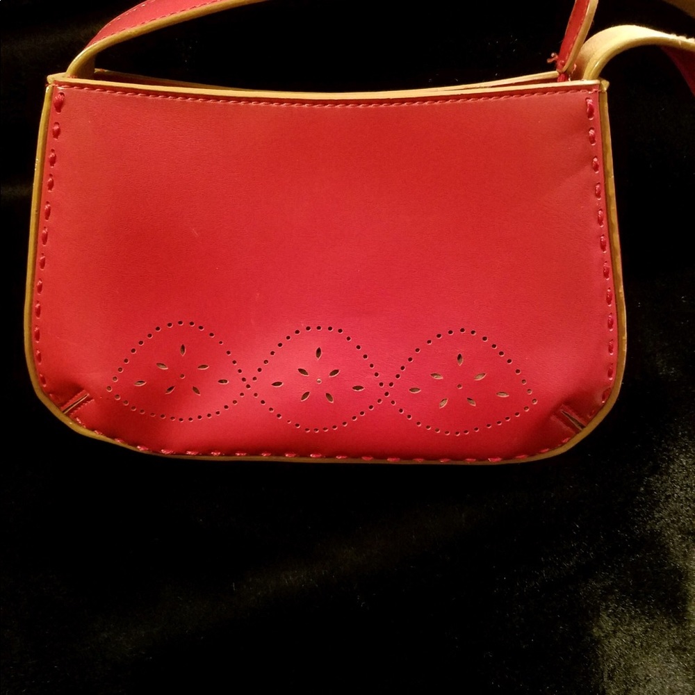 Cute little red Mondani purse.